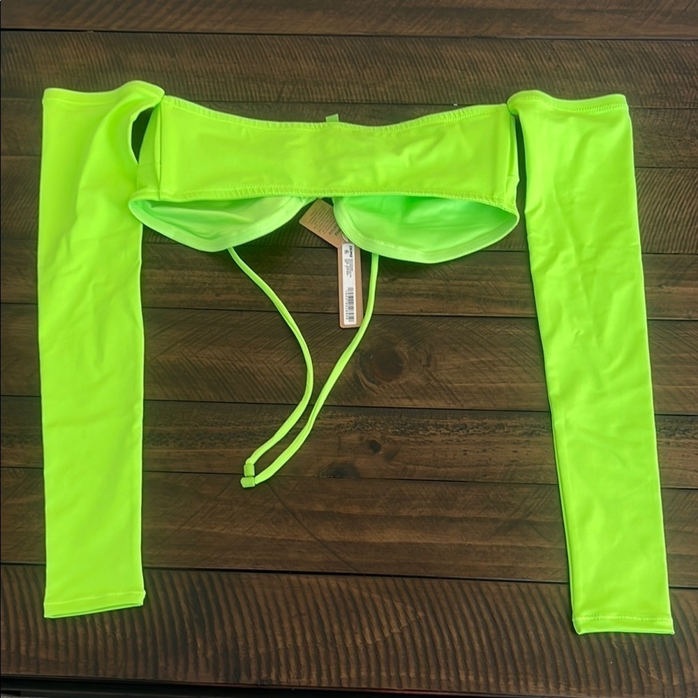 Skims Swim Long Sleeve Bikini Top - Picture 8 of 8